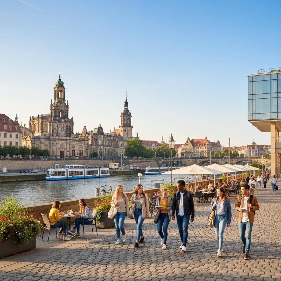 Dresden Almanya dil okulları fiyatları