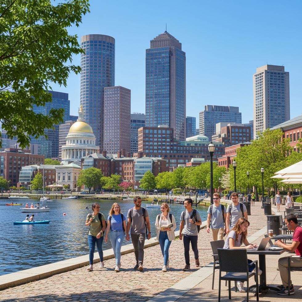 Boston Amerika dil okulları fiyatları