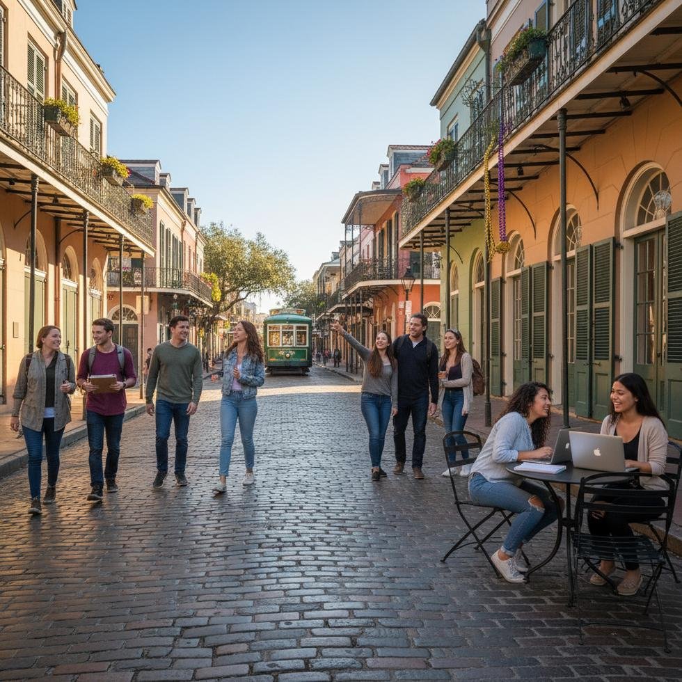 New Orleans Amerika dil okulları fiyatları