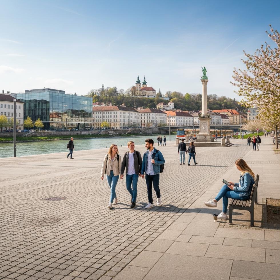 Linz Avusturya dil okulları fiyatları
