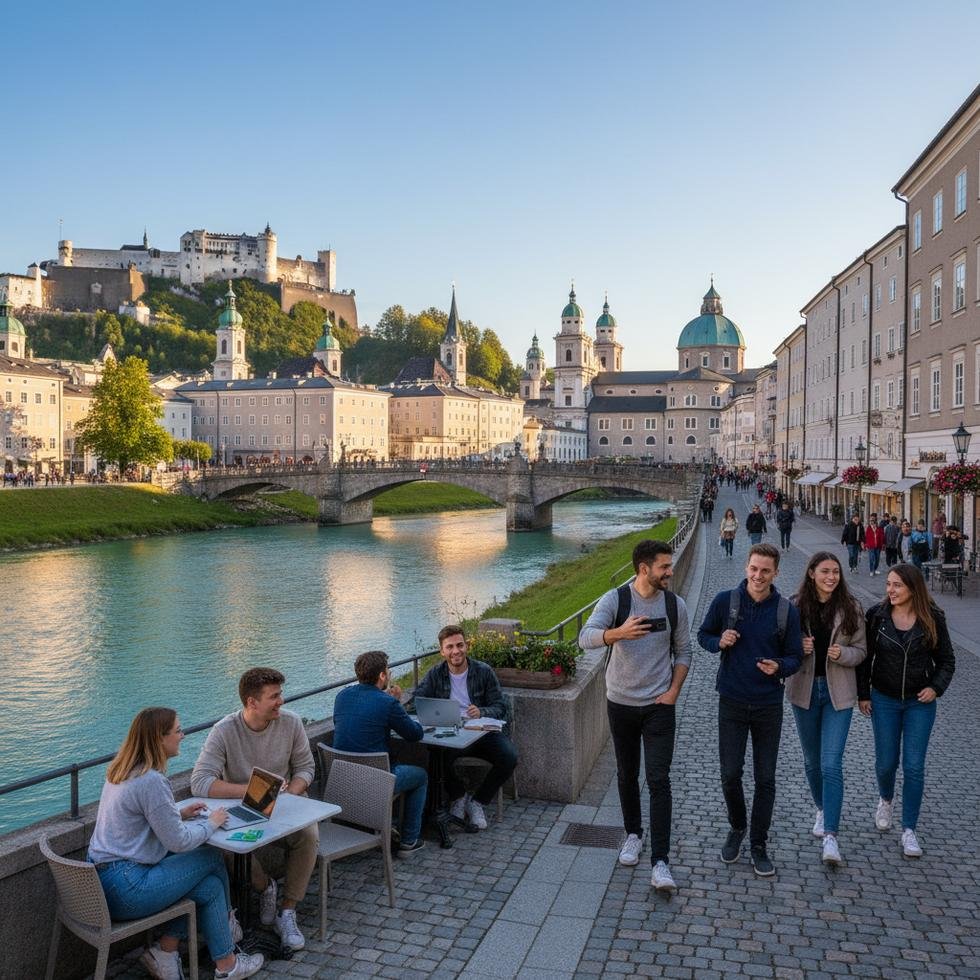 Salzburg Avusturya dil okulları fiyatları