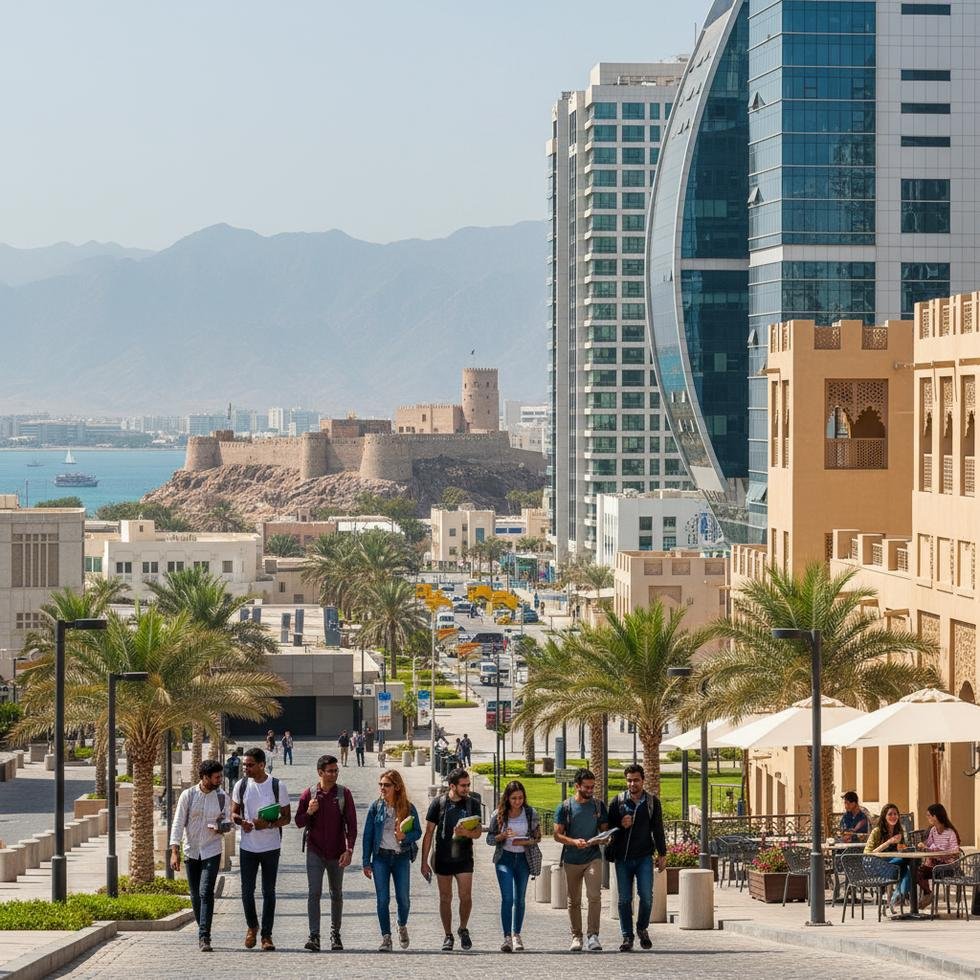 Fujairah Birleşik Arap Emirlikleri dil okulları fiyatları