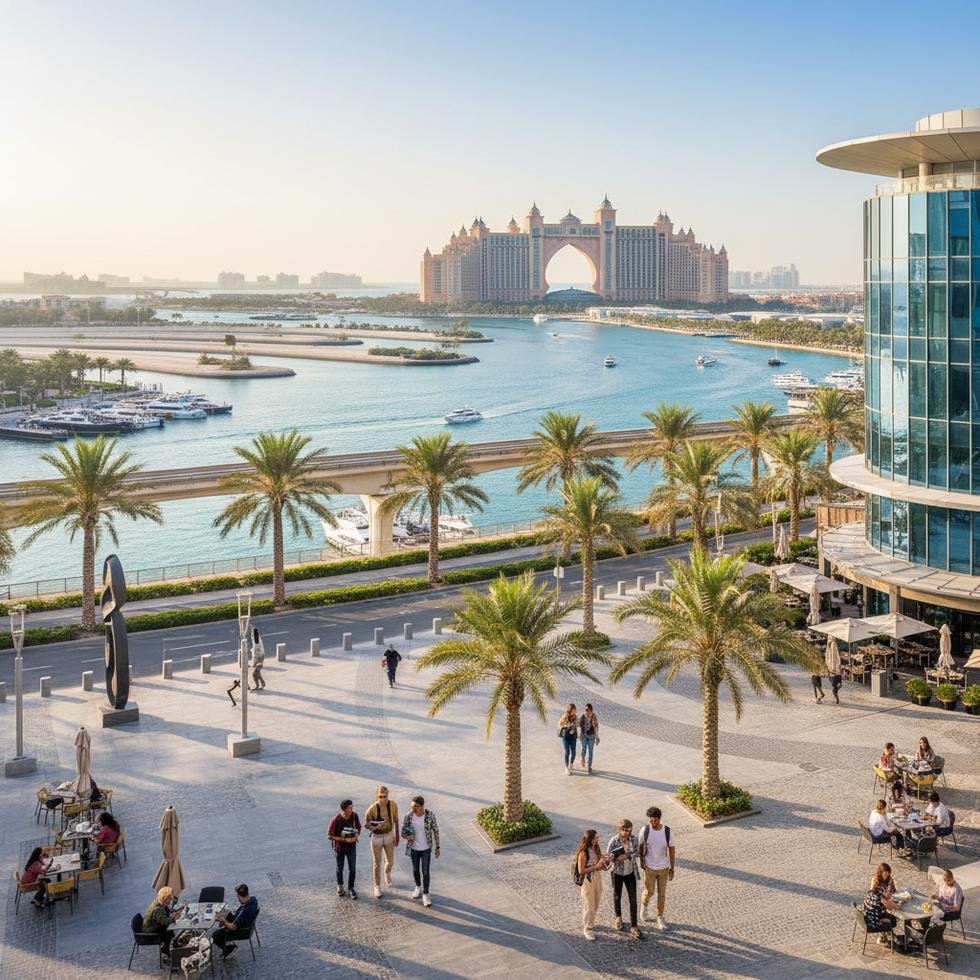 Palm Jumeirah Birleşik Arap Emirlikleri dil okulları fiyatları