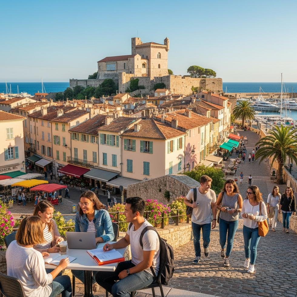 Antibes Fransa dil okulları fiyatları