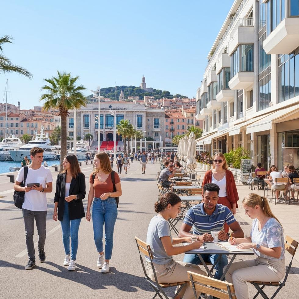 Cannes Fransa dil okulları fiyatları