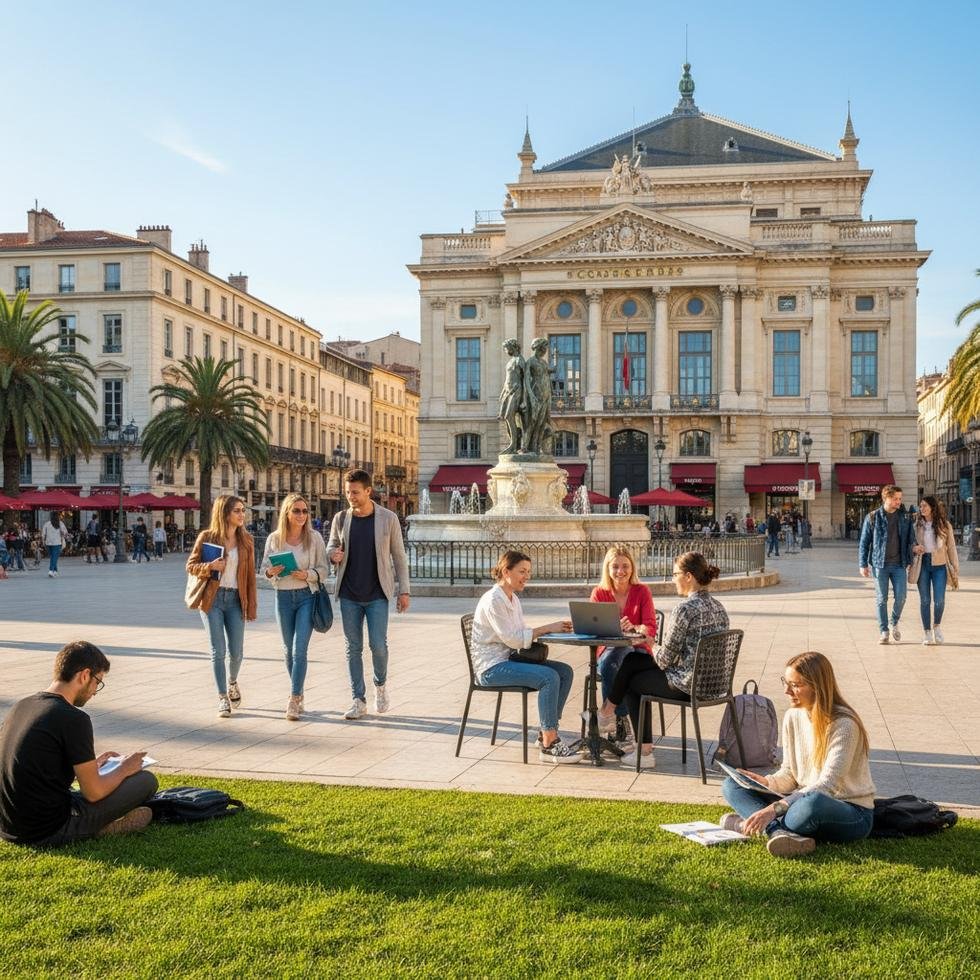 Montpellier Fransa dil okulları fiyatları