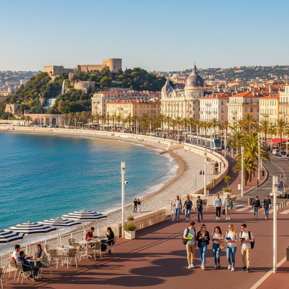 Nice Fransa dil okulları fiyatları