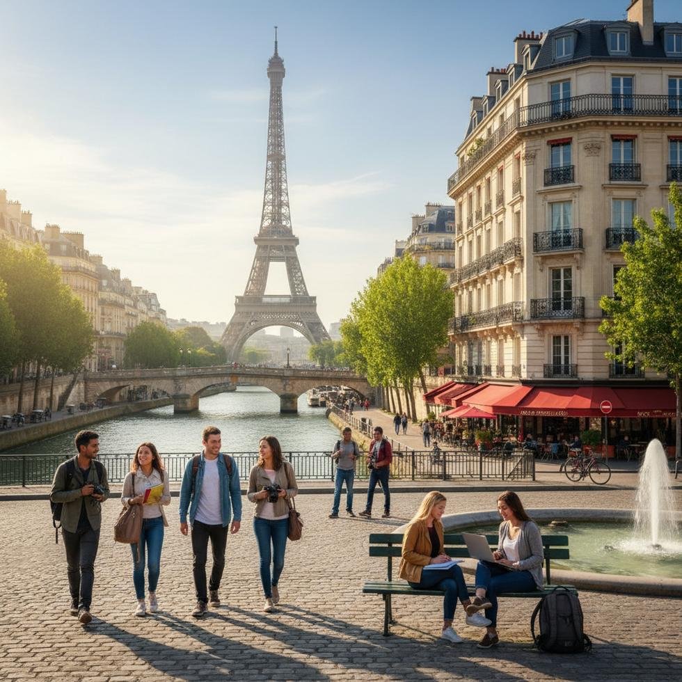 Paris Fransa dil okulları fiyatları