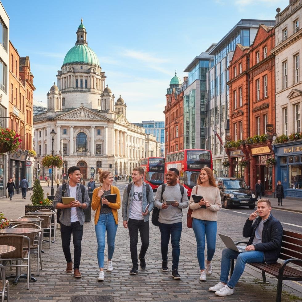 Belfast İngiltere dil okulları fiyatları