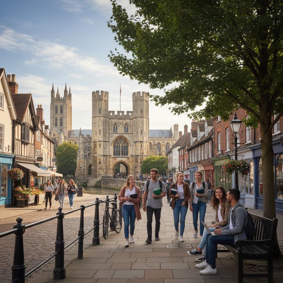 Canterbury İngiltere dil okulları fiyatları