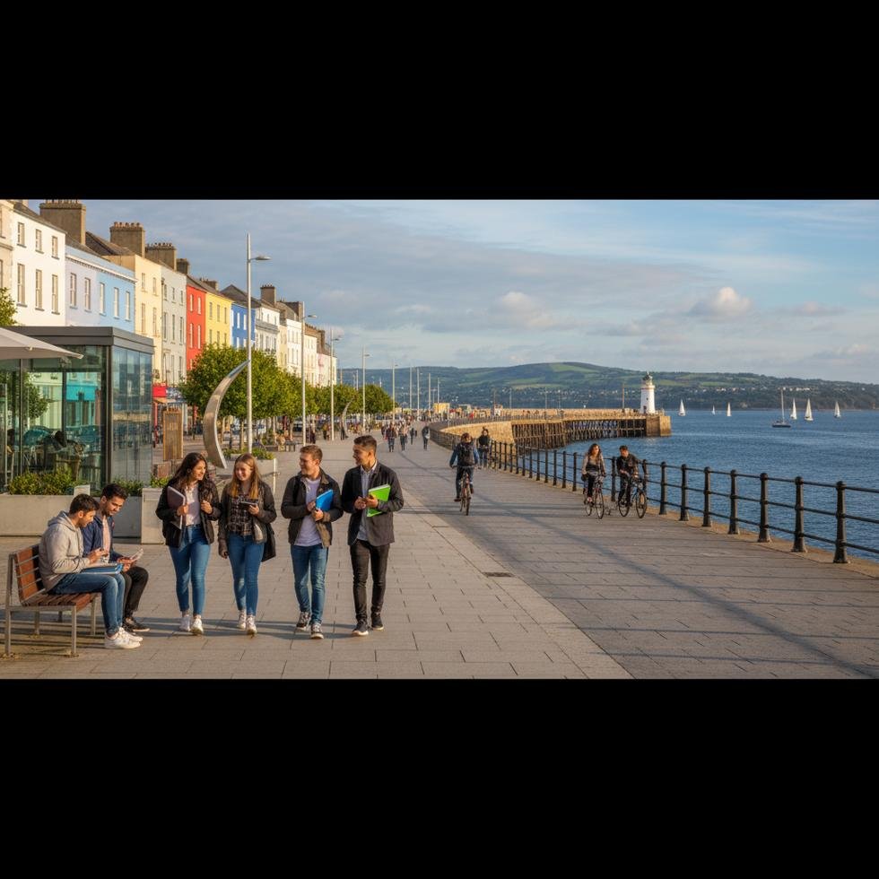 Dun Laoghaire İrlanda dil okulları fiyatları