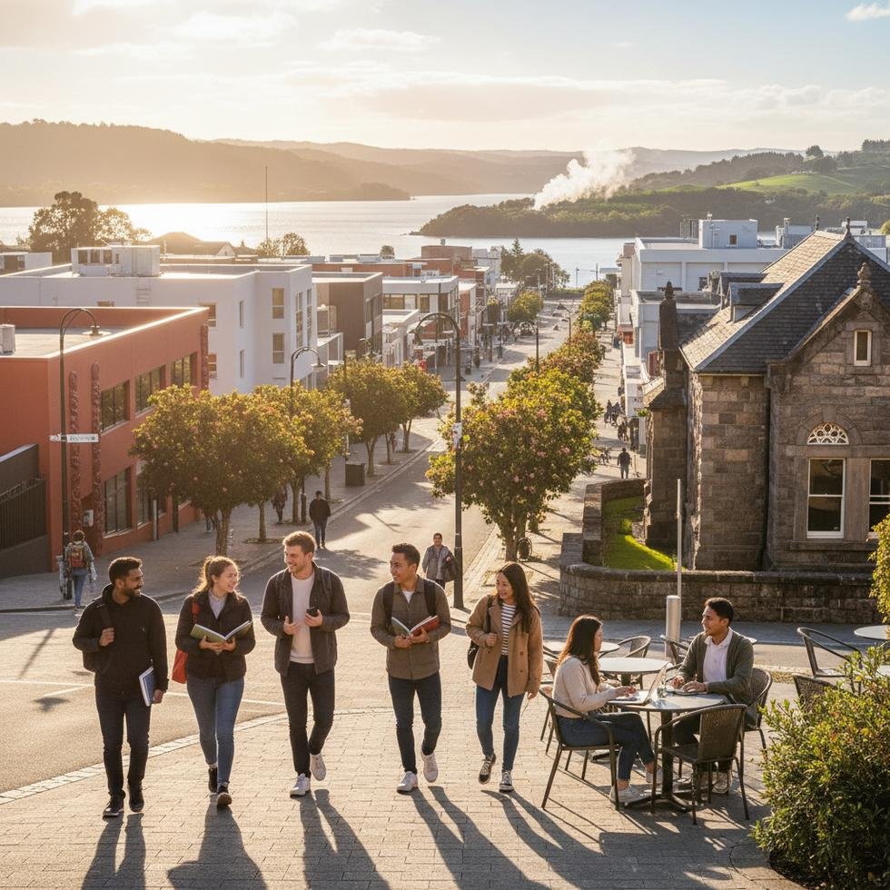 Rotorua Yeni Zelanda dil okulları fiyatları